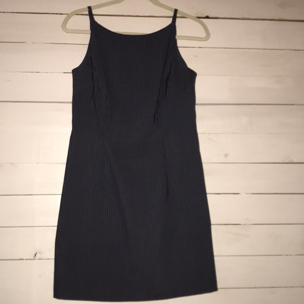 Pinstripe Business Dress